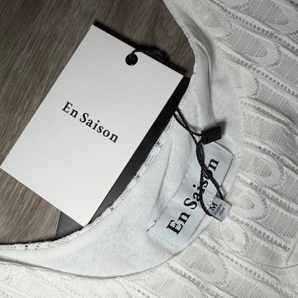 En Saison Denver Mixed Media Midi Dress - Picture 10 of 16